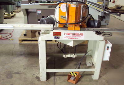 Pistorius double mitre, in-outfeed , 1999, 230V, 3PH 