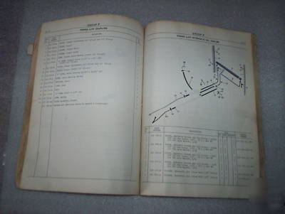 Oliver cockshutt 1600 series tractor parts list catalog