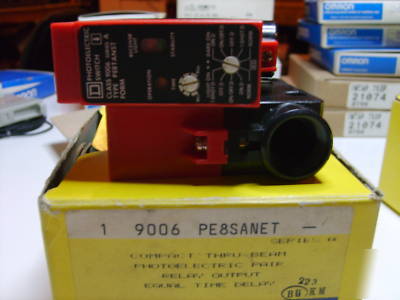 Square d 9006 PE8SANET thru beam photoelectric pair