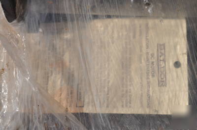 Baldor 1/2 hp 2500 rpm 90VDC motor CDP3335