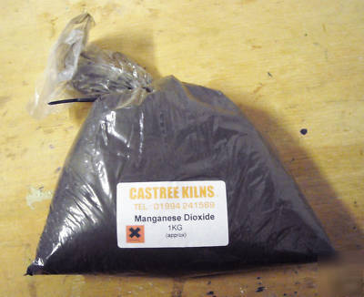 1KG high grade manganese dioxide for pottery glaze