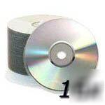 200 blank 16X dvd-r silver matt media disk free ship