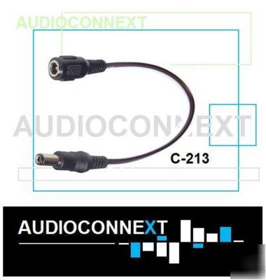 Audioconnext c-213 - 2.1 mm to 1.3 mm connection cable