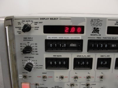 Aeroflex atc-1400A aviation test set transponder / dme
