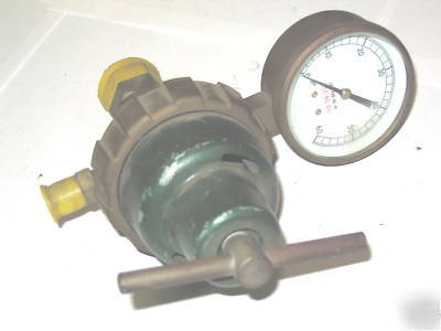 Gas torch set regulator gauge gage 60 psi ox oxygen