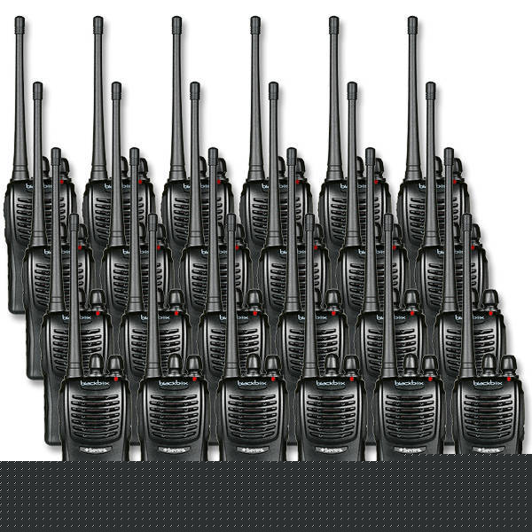 Industrial fabrication two way handheld radio system