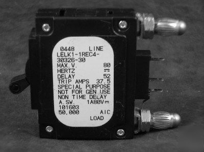 New airpax 30A 30 amp dc breaker LELK1-1REC4-30326-30 - 