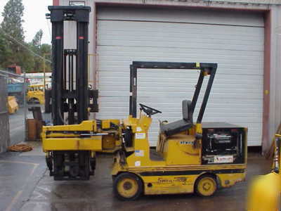 Drexel narrow aisle swing mast electric forklift 