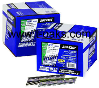 Duo-fast 3 1/4 x .131 framing nails 16D common round hd