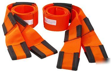 Forearm forklift moving and lifting moving straps