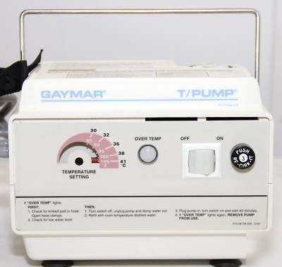 Gaymar tp 400 heat therapy pump with pad