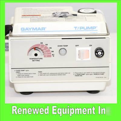 Gaymar tp 400 heat therapy pump with pad