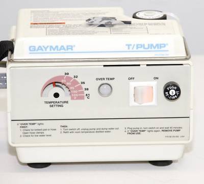 Gaymar tp 400 heat therapy pump with pad