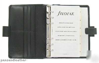 New filofax metropol personal organizer black $34