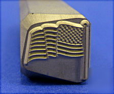 New pryor usa flag stars/stripes metal hand stamp punch 
