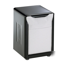 San jamar napkin dispenser (H985BK) black two sided