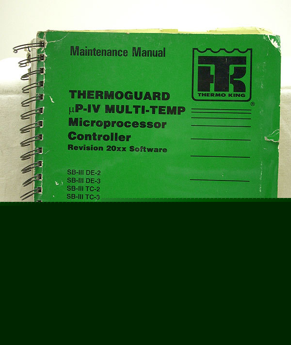 Thermo king thermoguard upiv operation diagnosis manual