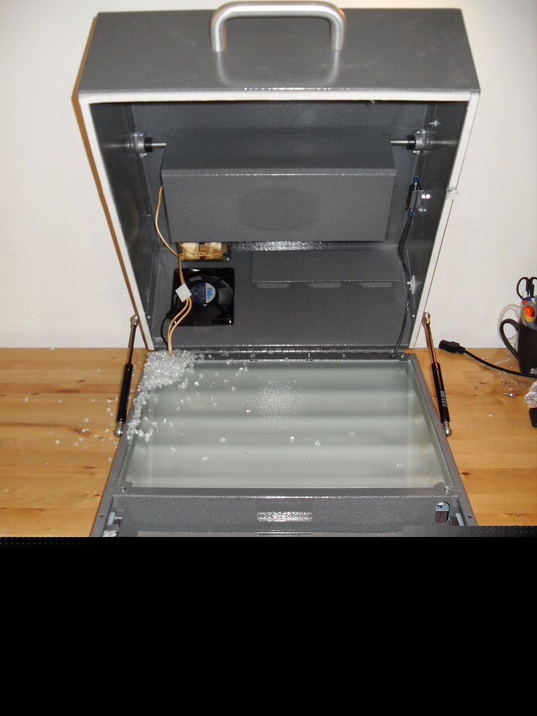 Casi/qlt chroma fusion C3 photo machine damaged