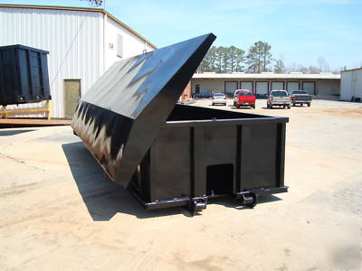 New going green easy glide roll off container lid 