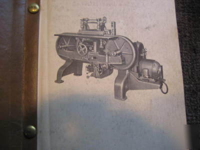 Usmc splitting machine model a parts book