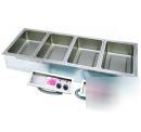 Apw wyott HFW5D| hot food well unit drop-in ez lock