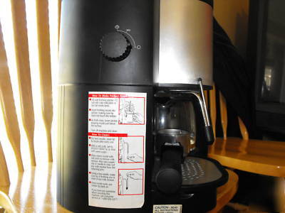 Krups 888-43 caffe centro time 10-cup coffee/pump espre