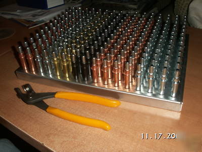 New huge set of cleco kwiklock clamps & pliers 210 pcs 