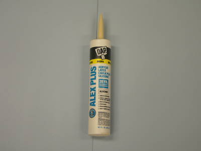 10.1 oz dap acrylic caulk plus silicone 070798181359