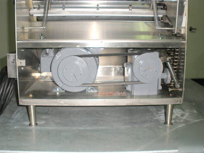 Acme MRS11 two pass dough roller sheeter pizza bakery