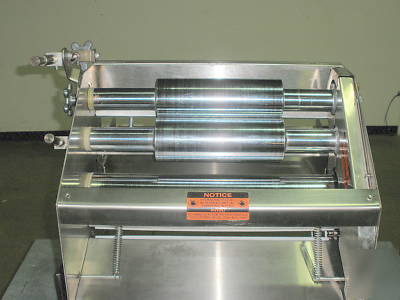 Acme MRS11 two pass dough roller sheeter pizza bakery