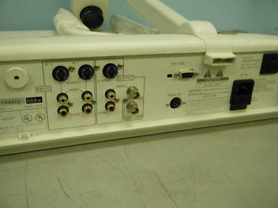 Elmo ev-400 af visual presenter tested & working w/cbl