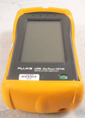 Fluke xdsl one touch 10/100 installation assistance....
