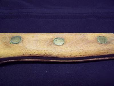 Fulton brand meat cleaver made by foster bros. #1190