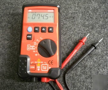 Mac tools portable multimeter voltmeter EM600 w/ leads