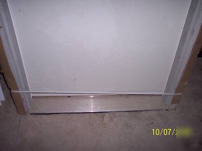 New one (1) steel door unit w/jam & aluminum threshold 