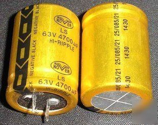 Nover electrolytic capacitor 4700UF/63V 1PC