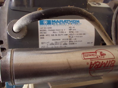 Amerock pneumatic boring and insertion MP80P used