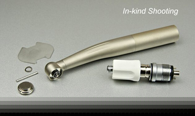 Dental gold high speed fiberÂ optic handpiece 6H coupler