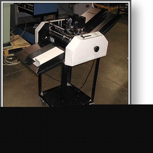 Graphic whizard model k sequential numbering machine