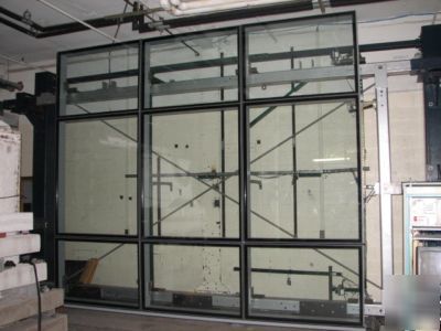 Large tempered insulated glass panels, windows, psu