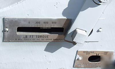 Magnetic dc brake 13'' general electric shunt/torque