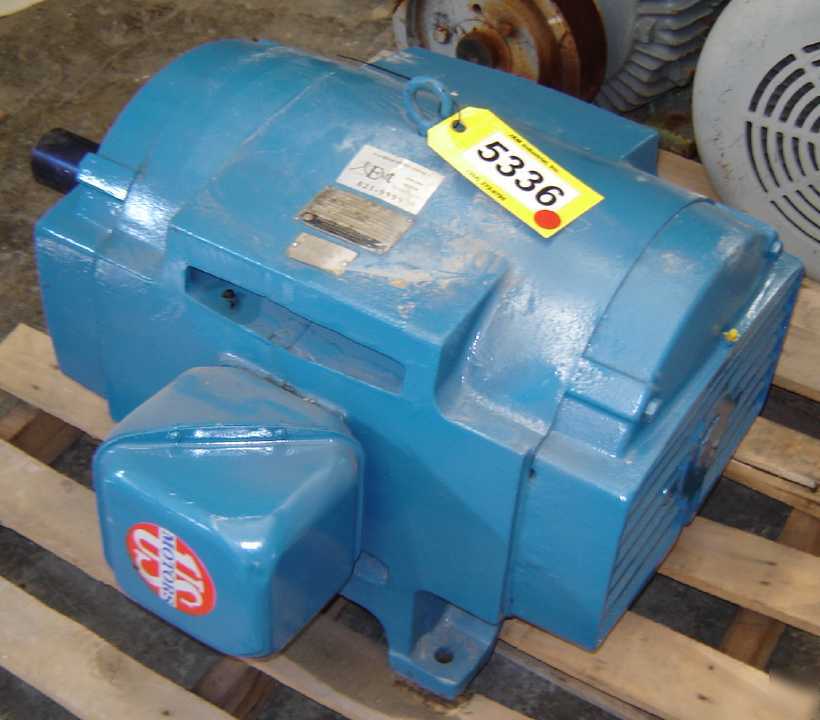 Unused 125 hp u.s. electric motor
