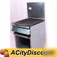 Used commercial gas charbroiler / grill with stand