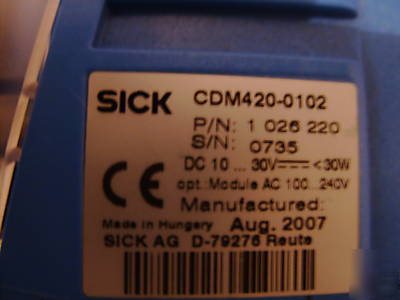 Sick CDM420-0102 connection module(s) - working takeout