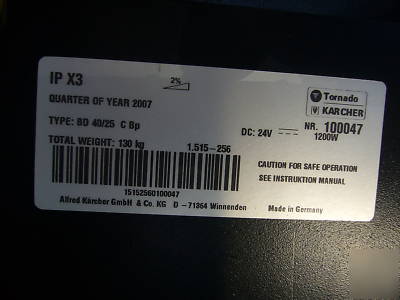 Tornado karcher 15INCH ez floorkeeper 