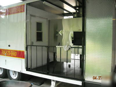 Bbq consession trailer top of the line 