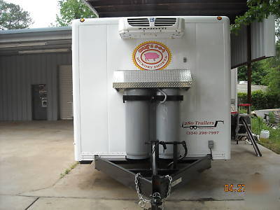 Bbq consession trailer top of the line 