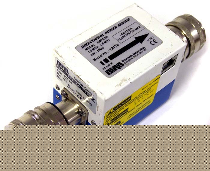 Bird 4027 4027A2M precision directional rf power sensor