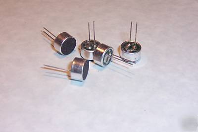 Electret microphone inserts with pins x 5