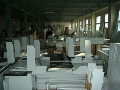 Large lot of laboratory casework